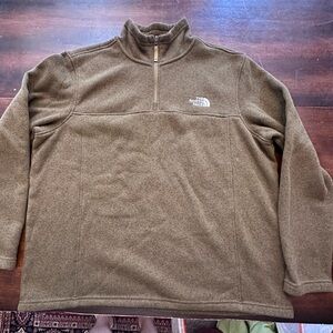 XXL 2XL The North Face quarter 1/4 zip sweater fleece